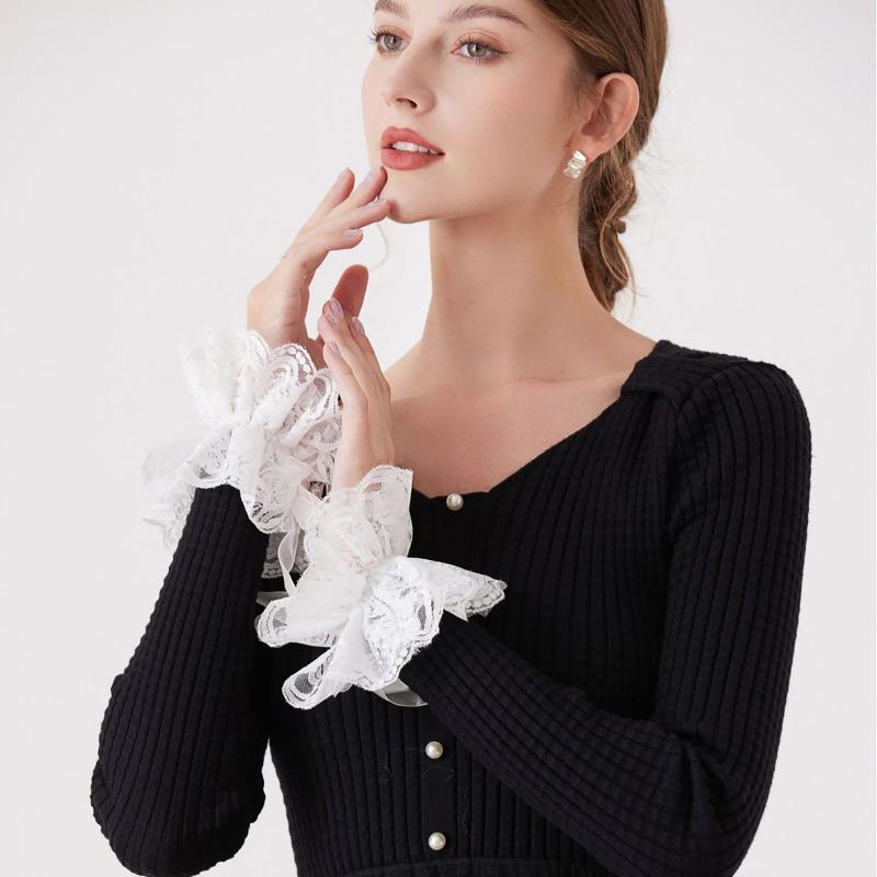 Set Kostum Kerah Jabot Renda E - Women'S Victorian Era Accessories ulasan dan harga