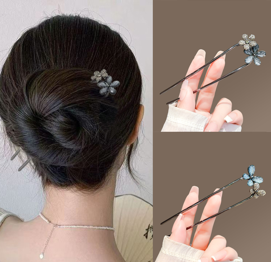 Tusuk Konde Kupu-kupu Motif Bu - Hair Fork Stick ulasan dan harga