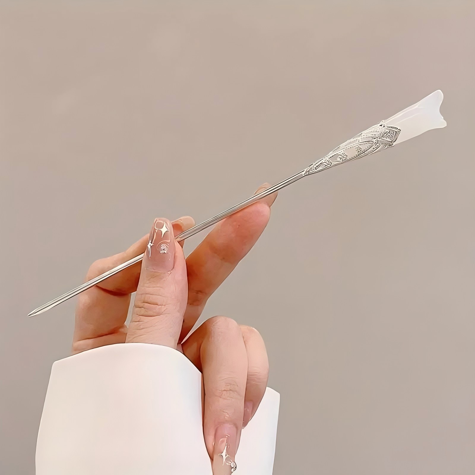 1/6 Buah Stik Rambut Rumbai Ga - Hair Fork Stick ulasan dan harga