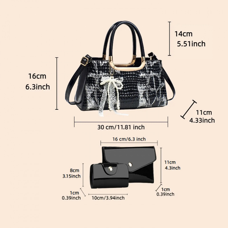 Set Tas Tangan Wanita, Tas Sel - Women Accessories Bag ulasan dan harga