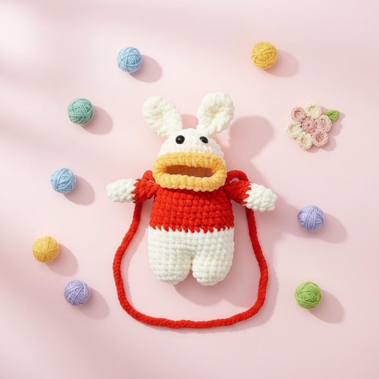 Tas Ponsel Katak Rajut Crochet - Women Accessories Bag ulasan dan harga
