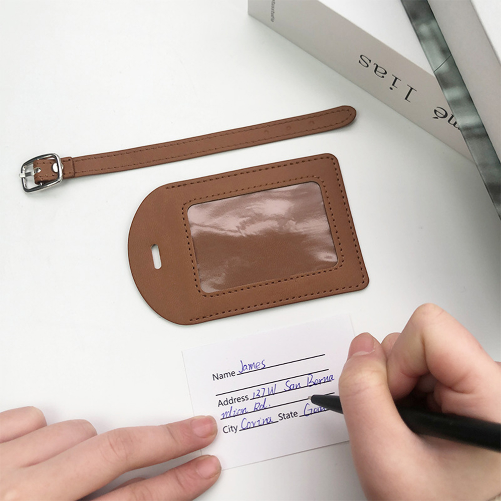 Tag bagasi huruf kustom Tag ko - Women Accessories Business Name ulasan dan harga