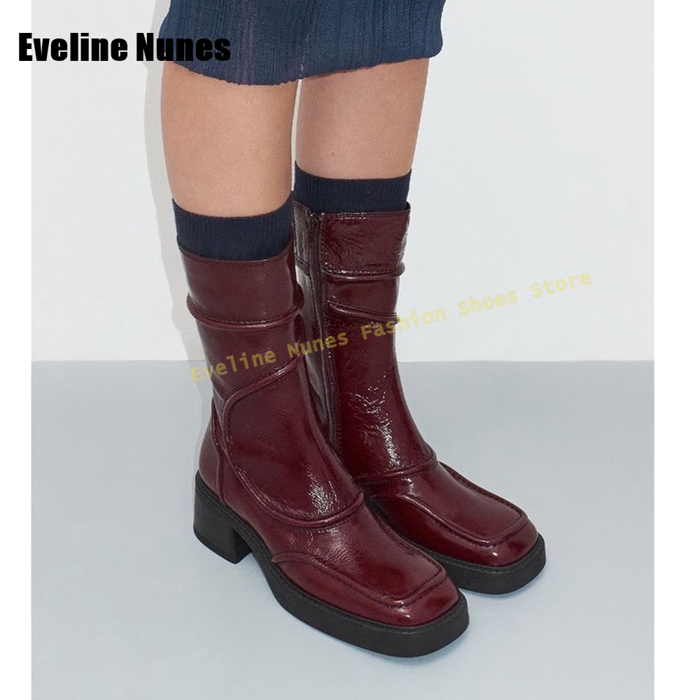 Sepatu Bot Modis Ujung Persegi - Women'S Accessories Trends 2025 ulasan dan harga