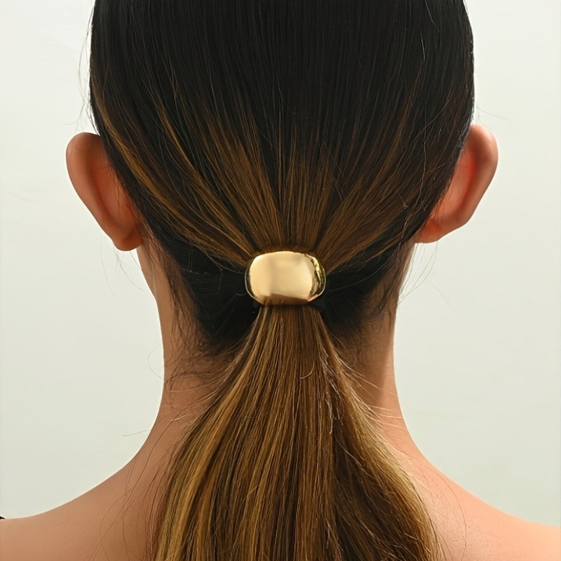 1/2 Buah Ikat Rambut Ganda Ber - Wrap Ring Gold ulasan dan harga