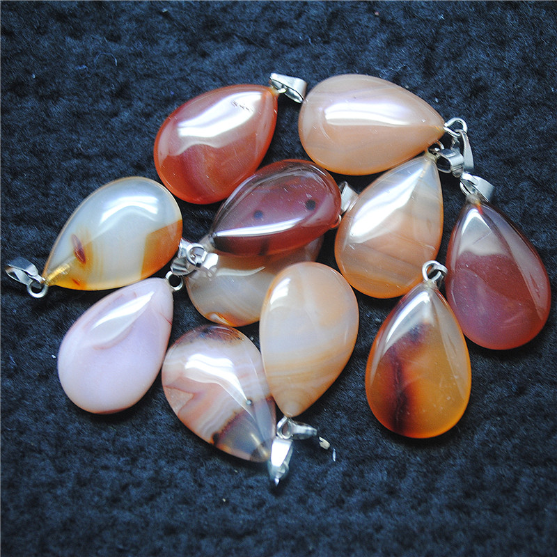 10 buah liontin batu Semi muli - Women'S Accessories Nz ulasan dan harga
