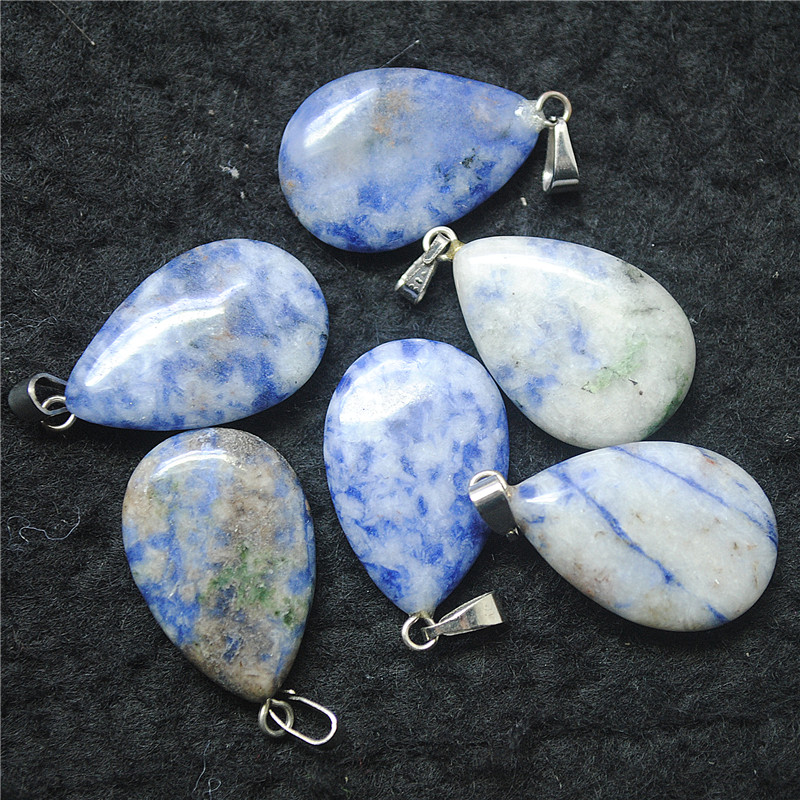 10 buah liontin batu Semi muli - Women'S Accessories Nz ulasan dan harga
