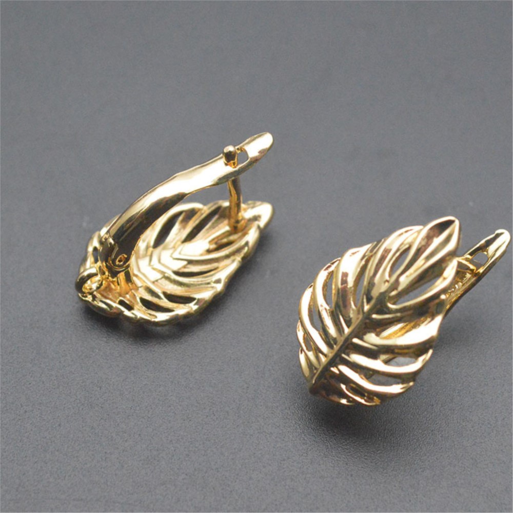 1/2Pcs Pengait Anting Berbentu - Wrap Ring Gold ulasan dan harga